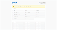 Desktop Screenshot of ekmstatus.com