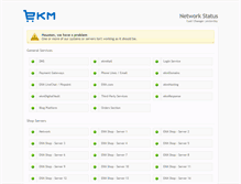 Tablet Screenshot of ekmstatus.com